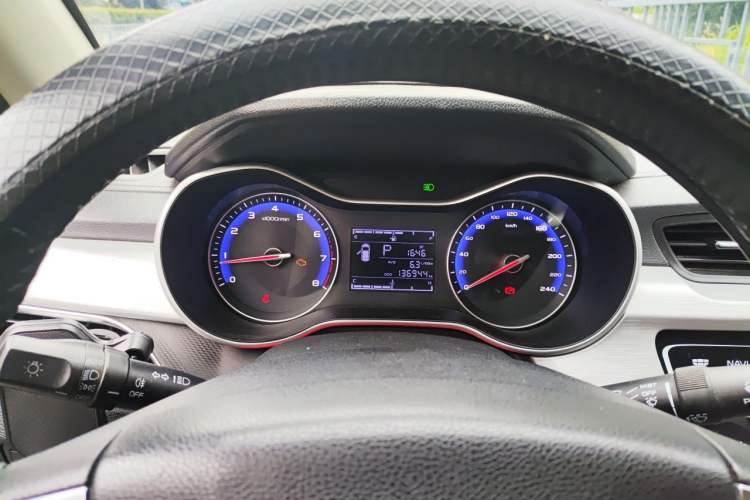 Used Geely Auto Vision 2019 Upgraded Model 1.5L CVT Luxury Version China VI Standard Instrument Cluster