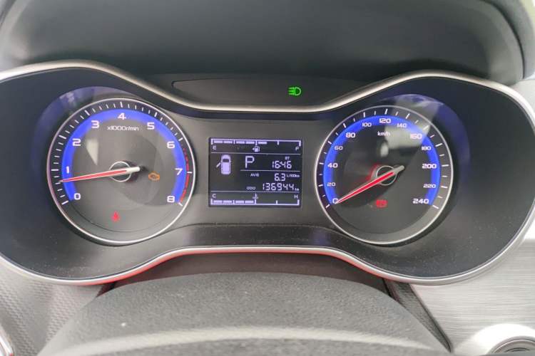 Used Geely Auto Vision 2019 Upgraded Model 1.5L CVT Luxury Version China VI Standard Odometer Close Up