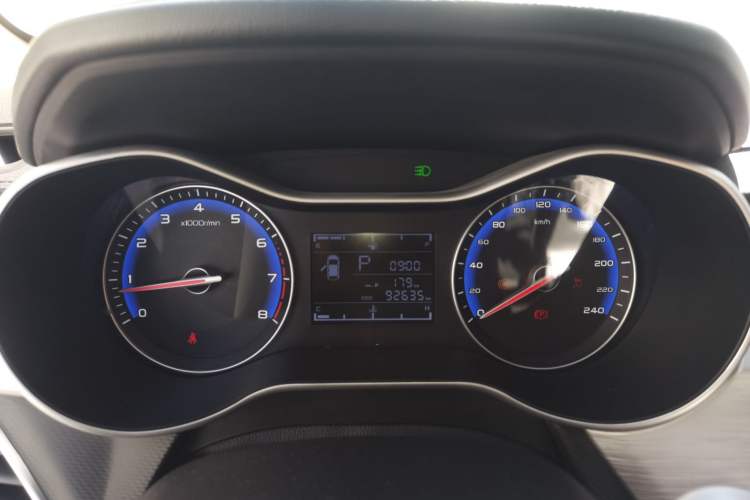 Used Geely Auto Vision 2019 Upgraded Model 1.5L CVT Luxury Version China VI Standard Instrument Cluster