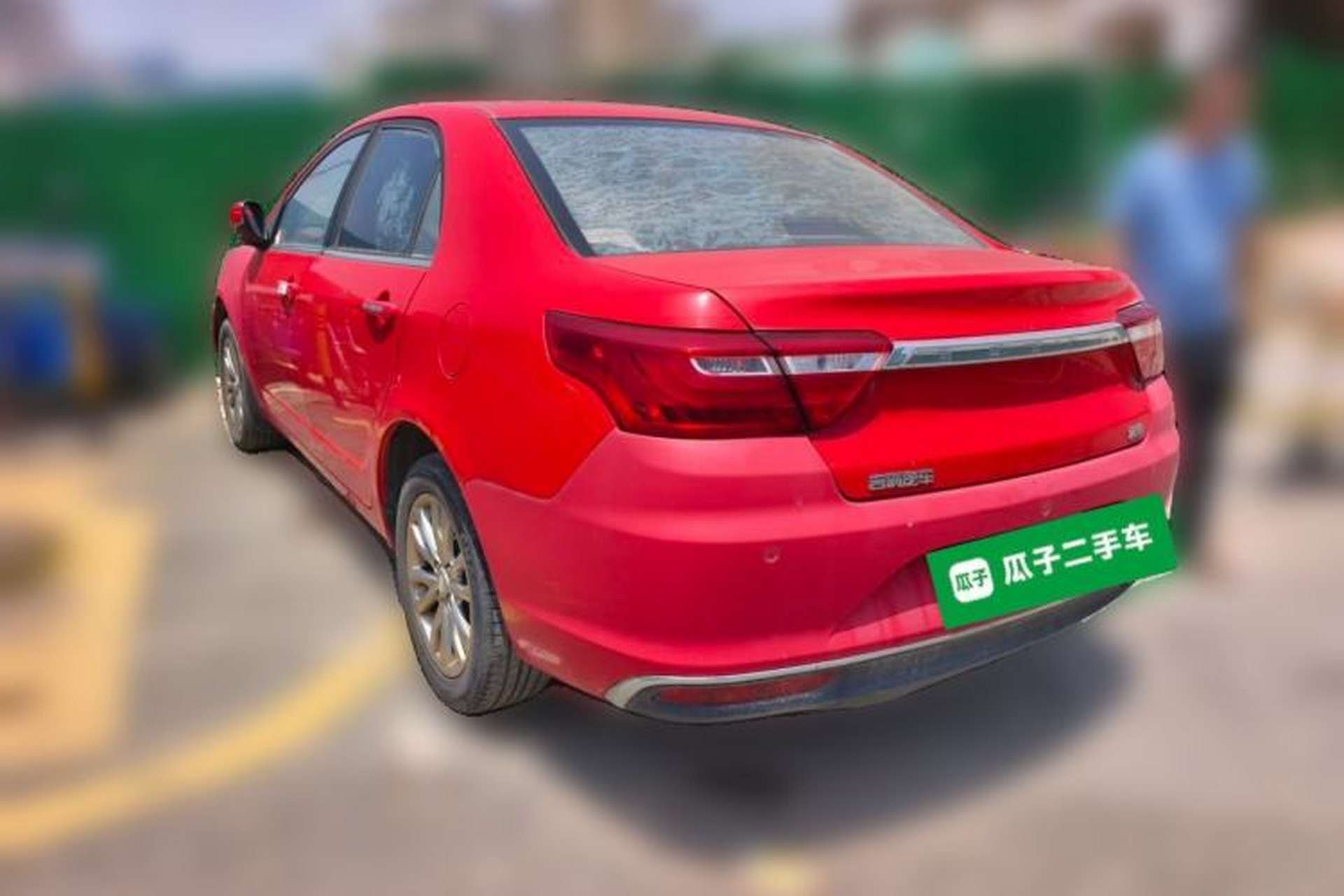 Used Geely Auto Vision 2019 Upgraded Model 1.5L Manual Luxury Version China VI Standard Rear Left 45 Deg