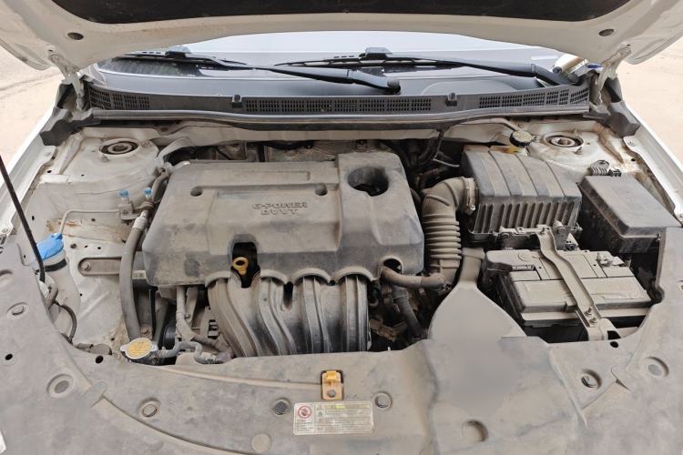 Used Geely Auto Vision 2019 Upgraded Model 1.5L CVT Luxury Version China VI Standard Engine Bay