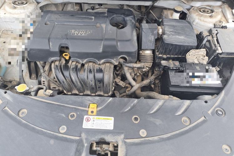 Used Geely Auto Vision 2019 Upgraded Model 1.5L Manual Entry-Level Version China VI Standard Engine Bay