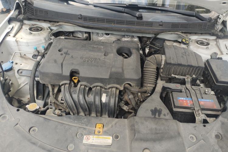 Used Geely Auto Vision 2019 Upgraded Model 1.5L CVT Luxury Version China VI Standard Engine Bay