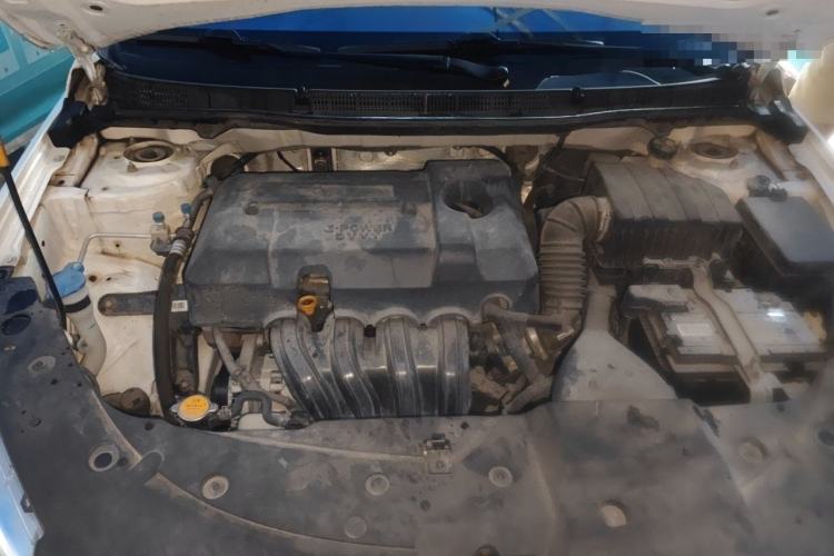 Used Geely Auto Vision 2019 Upgraded Model 1.5L CVT Luxury Version China VI Standard Engine Bay