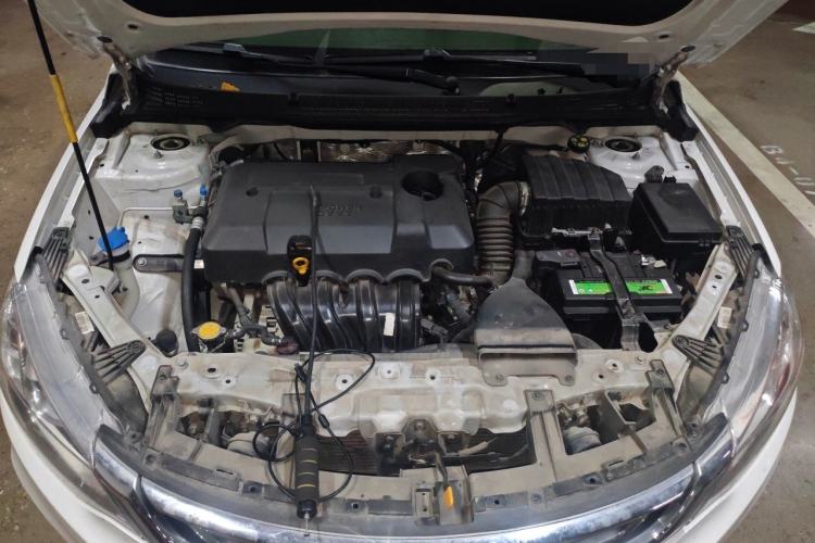 Used Geely Auto Vision 2019 Upgraded Model 1.5L CVT Luxury Version China VI Standard Engine Bay