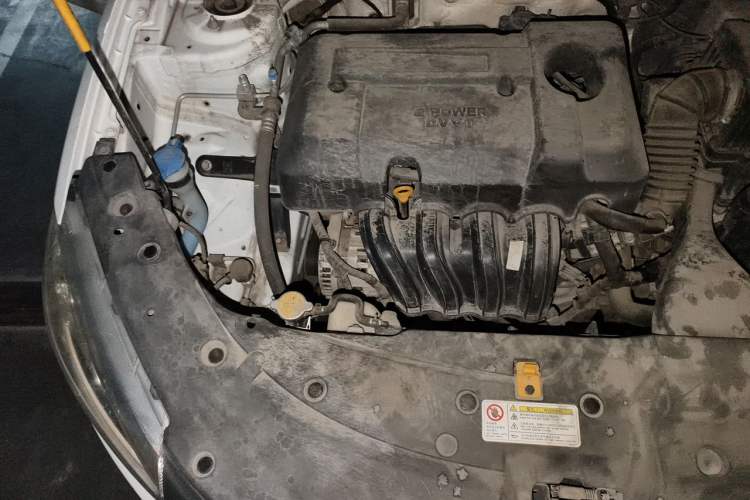 Used Geely Auto Vision 2019 Upgraded Model 1.5L CVT Luxury Version China VI Standard Engine Bay Right