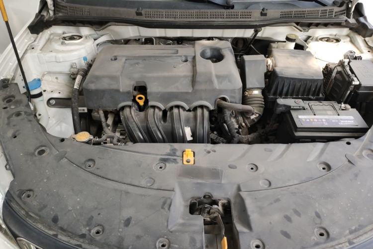 Used Geely Auto Vision 2019 Upgraded Model 1.5L Manual Luxury Version China VI Standard Engine Bay