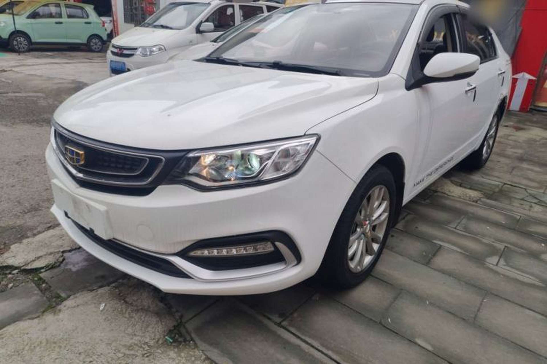 Used Geely Auto Vision 2019 Upgraded Model 1.5L Manual Luxury Version China VI Standard Front Left 45 Deg