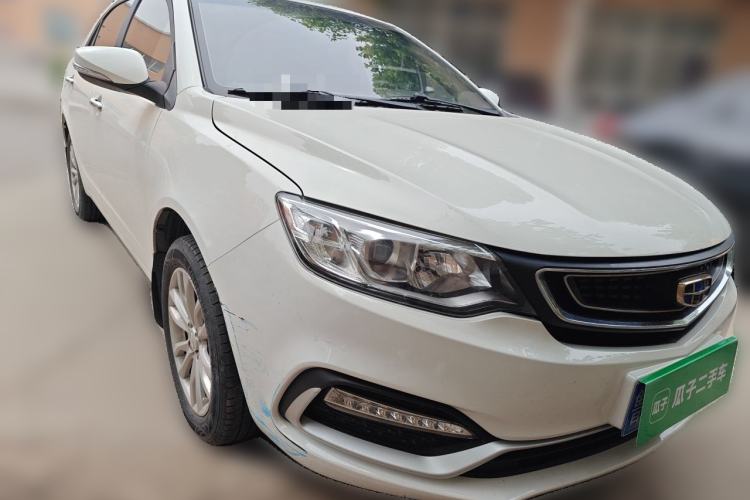 Used Geely Auto Vision 2019 Upgraded Model 1.5L CVT Luxury Version China VI Standard Front Right 45 Deg