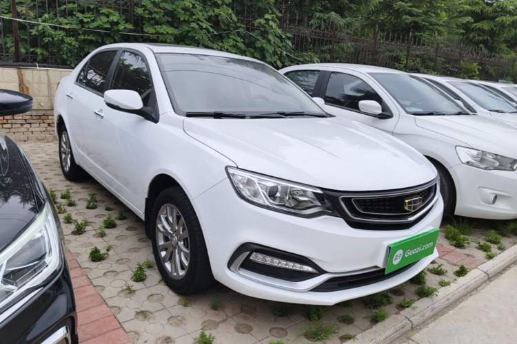 Used Geely Auto Vision 2019 Upgraded Model 1.5L CVT Luxury Version China VI Standard Front Right 45 Deg