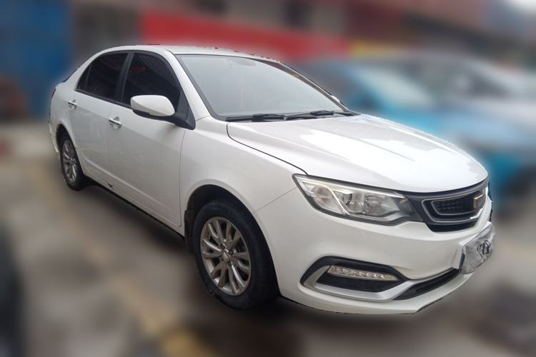 Used Geely Auto Vision 2019 Upgraded Model 1.5L CVT Luxury Version China VI Standard Front Right 45 Deg