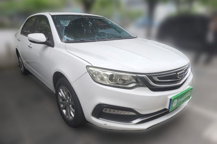 Used Geely Auto Vision 2019 Upgraded Model 1.5L CVT Luxury Version China VI Standard Front Right 45 Deg