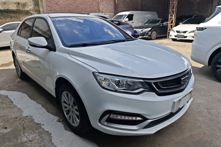 Used Geely Auto Vision 2019 Upgraded Model 1.5L CVT Luxury Version China VI Standard Front Right 45 Deg