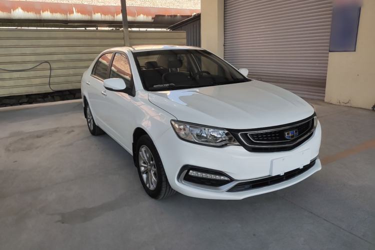 Used Geely Auto Vision 2019 Upgraded Model 1.5L CVT Luxury Version China VI Standard Front Right 45 Deg