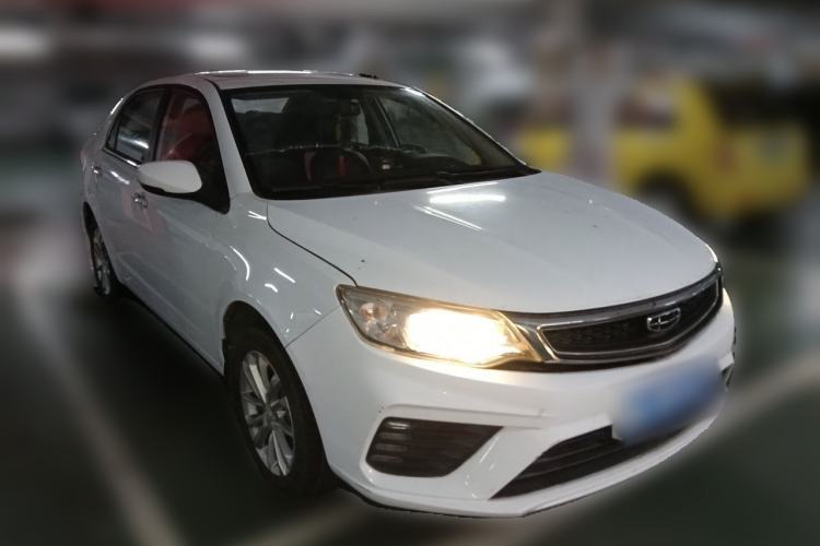 Used Geely Auto Vision 2019 Upgraded Model 1.5L Automatic Luxury Version China V Standard Front Right 45 Deg