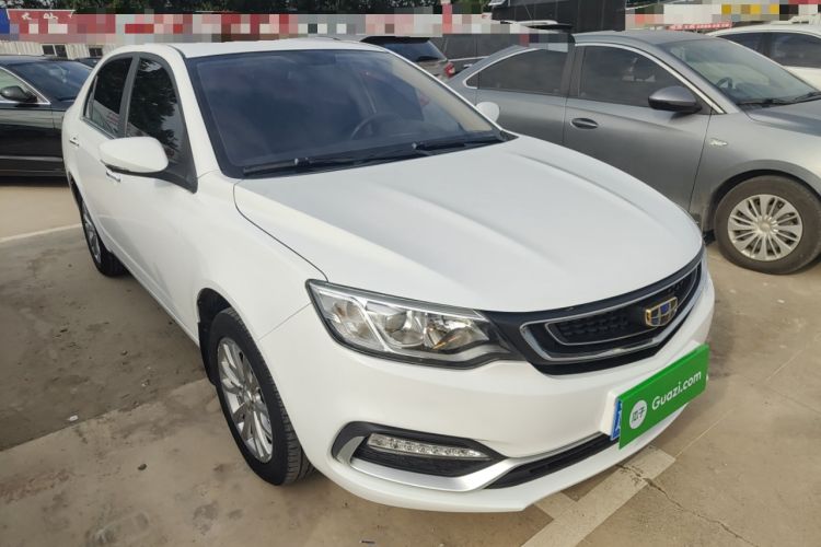 Used Geely Auto Vision 2019 Upgraded Model 1.5L CVT Luxury Version China VI Standard Front Right 45 Deg