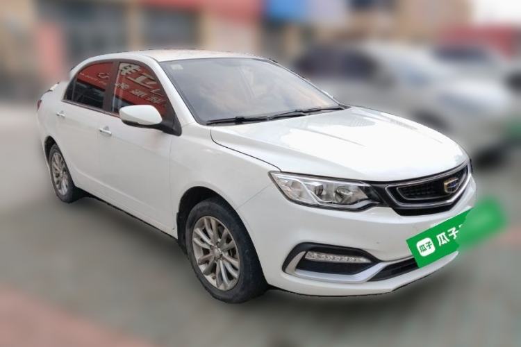 Used Geely Auto Vision 2019 Upgraded Model 1.5L CVT Luxury Version China VI Standard Front Right 45 Deg