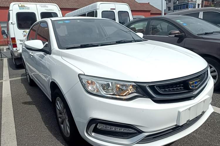 Used Geely Auto Vision 2019 Upgraded Model 1.5L CVT Prestige Version China VI Standard Front Right 45 Deg