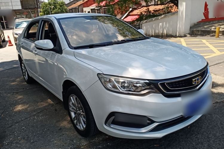 Used Geely Auto Vision 2019 Upgraded Model 1.5L CVT Luxury Version China VI Standard Front Right 45 Deg