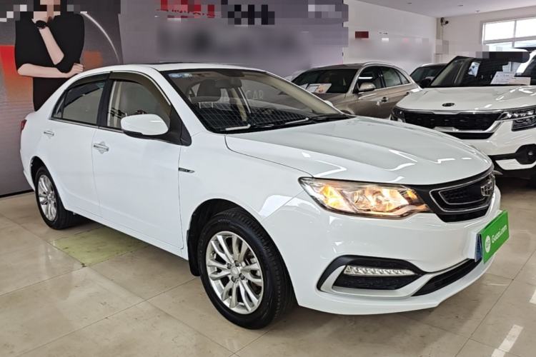 Used Geely Auto Vision 2019 Upgraded Model 1.5L CVT Luxury Version China VI Standard Front Right 45 Deg