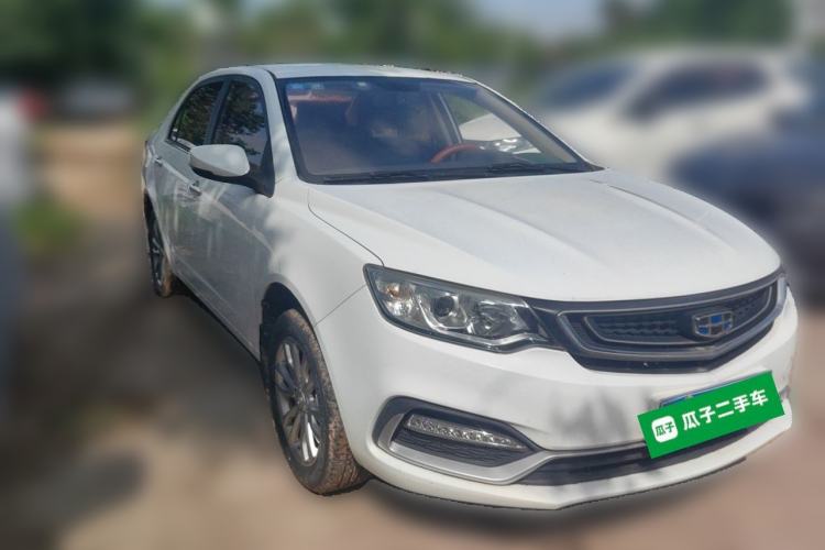 Used Geely Auto Vision 2019 Upgraded Model 1.5L CVT Luxury Version China VI Standard Front Right 45 Deg
