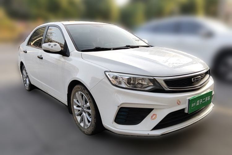 Used Geely Auto Vision 2019 Upgraded Model 1.5L CVT Luxury Version China VI Standard Front Right 45 Deg