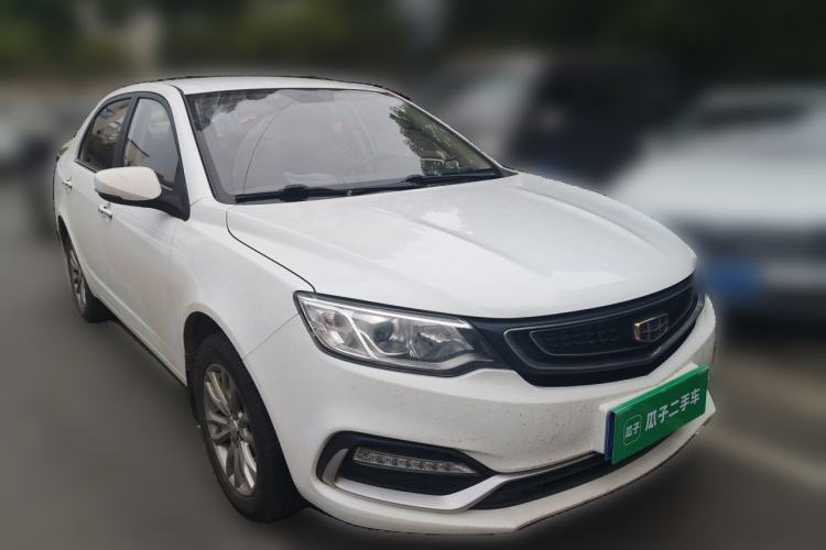 Used Geely Auto Vision 2019 Upgraded Model 1.5L CVT Luxury Version China VI Standard Front Right 45 Deg