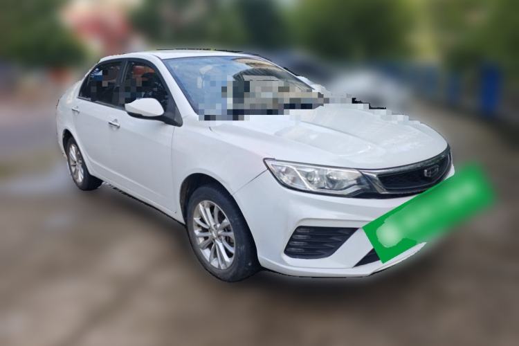 Used Geely Auto Vision 2019 Upgraded Model 1.5L CVT Luxury Version China VI Standard Front Right 45 Deg