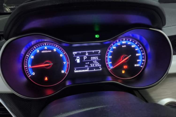 Used Geely Auto Vision 2019 Upgraded Model 1.5L CVT Prestige Version China VI Standard Instrument Cluster