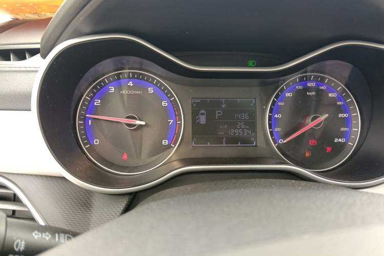 Used Geely Auto Vision 2019 Upgraded Model 1.5L CVT Prestige Version China VI Standard Instrument Cluster