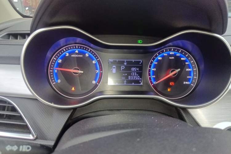 Used Geely Auto Vision 2019 Upgraded Model 1.5L CVT Luxury Version China VI Standard Instrument Cluster