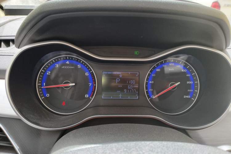 Used Geely Auto Vision 2019 Upgraded Model 1.5L CVT Prestige Version China VI Standard Instrument Cluster
