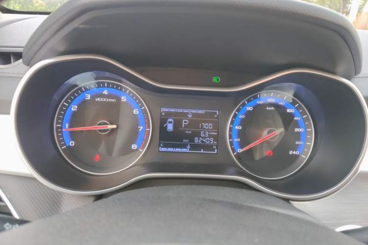 Used Geely Auto Vision 2019 Upgraded Model 1.5L CVT Luxury Version China VI Standard Instrument Cluster