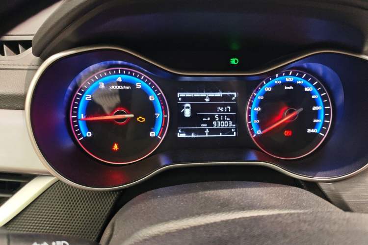 Used Geely Auto Vision 2019 Upgraded Model 1.5L Manual Luxury Version China V Standard Instrument Cluster