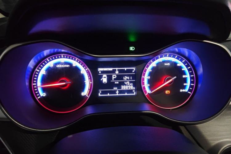 Used Geely Auto Vision 2019 Upgraded Model 1.5L CVT Prestige Version China VI Standard Instrument Cluster
