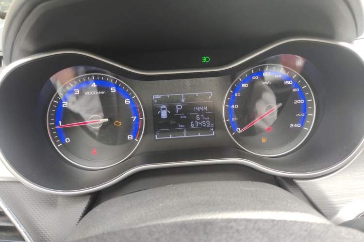 Used Geely Auto Vision 2019 Upgraded Model 1.5L CVT Luxury Version China VI Standard Instrument Cluster