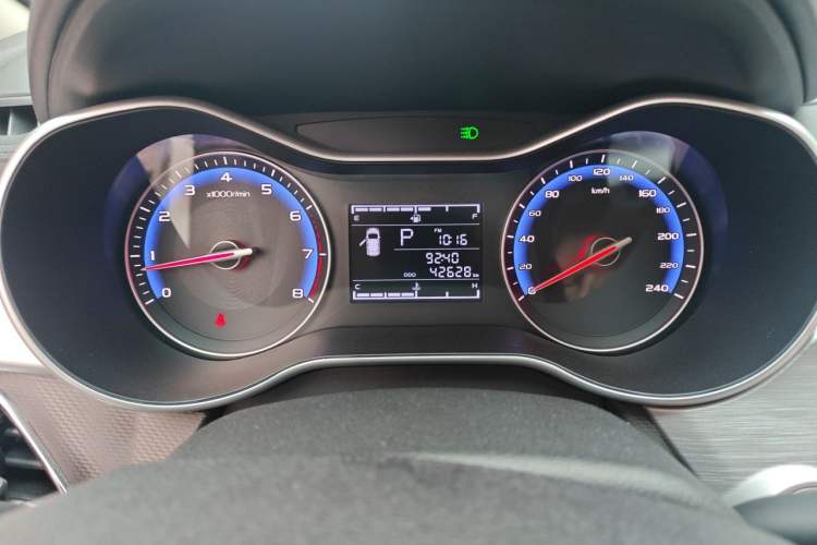 Used Geely Auto Vision 2019 Upgraded Model 1.5L CVT Prestige Version China VI Standard Instrument Cluster
