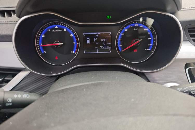 Used Geely Auto Vision 2019 Upgraded Model 1.5L CVT Luxury Version China VI Standard Instrument Cluster