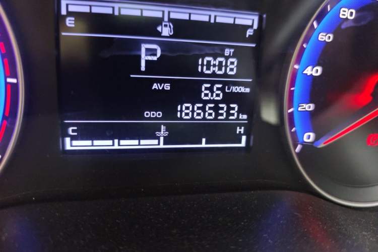 Used Geely Auto Vision 2019 Upgraded Model 1.5L CVT Prestige Version China VI Standard Odometer Close Up