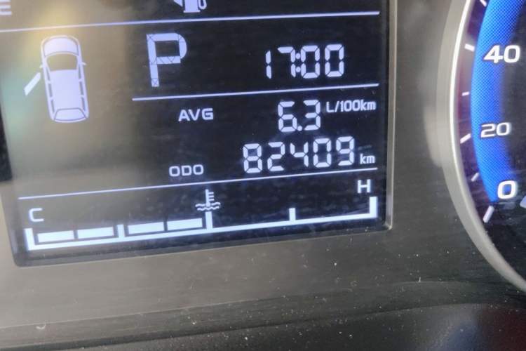 Used Geely Auto Vision 2019 Upgraded Model 1.5L CVT Luxury Version China VI Standard Odometer Close Up