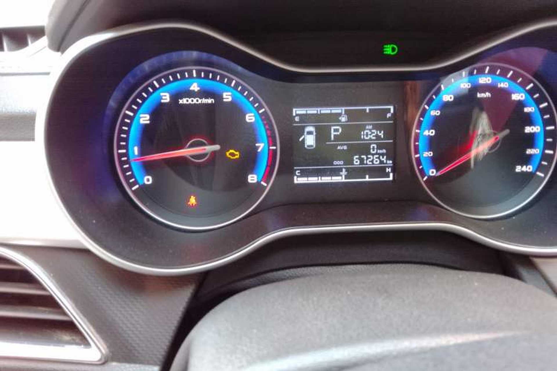 Used Geely Auto Vision 2019 Upgraded Model 1.5L CVT Luxury Version China VI Standard Odometer Close Up
