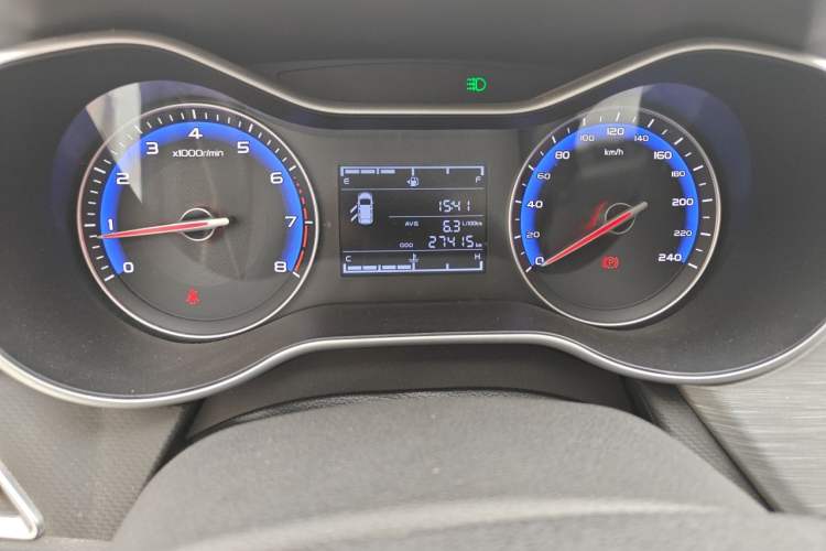 Used Geely Auto Vision 2019 Upgraded Model 1.5L Manual "Million Happiness" Edition China V Standard Odometer Close Up