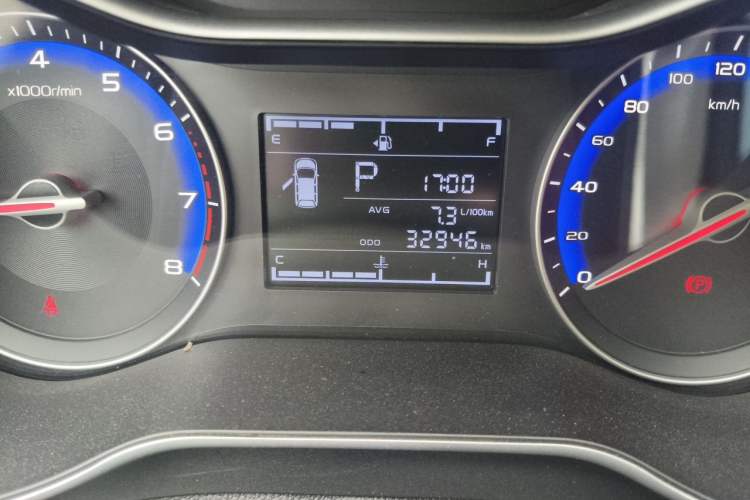 Used Geely Auto Vision 2019 Upgraded Model 1.5L CVT Prestige Version China VI Standard Odometer Close Up