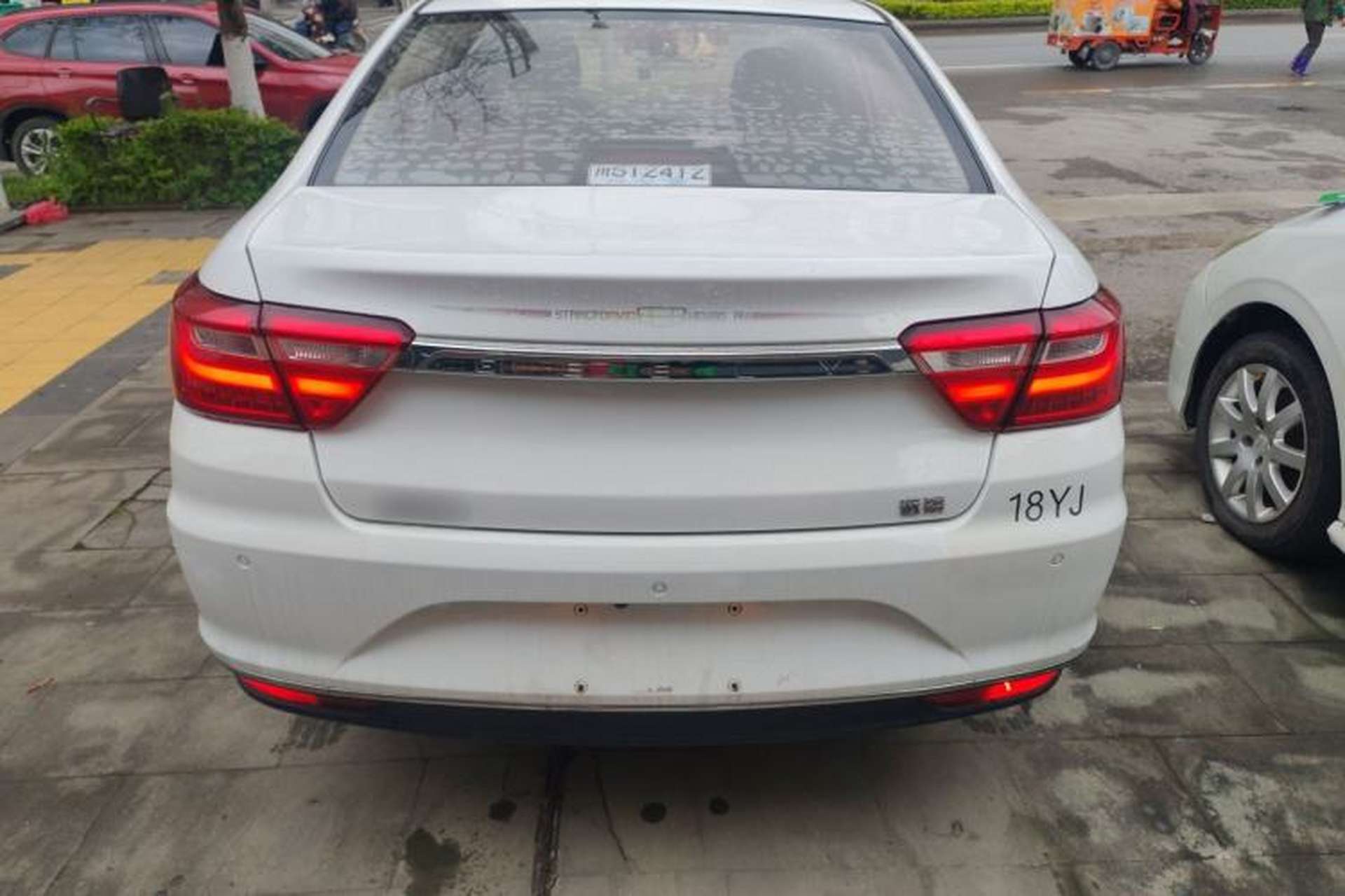 Used Geely Auto Vision 2019 Upgraded Model 1.5L Manual Luxury Version China VI Standard Rear