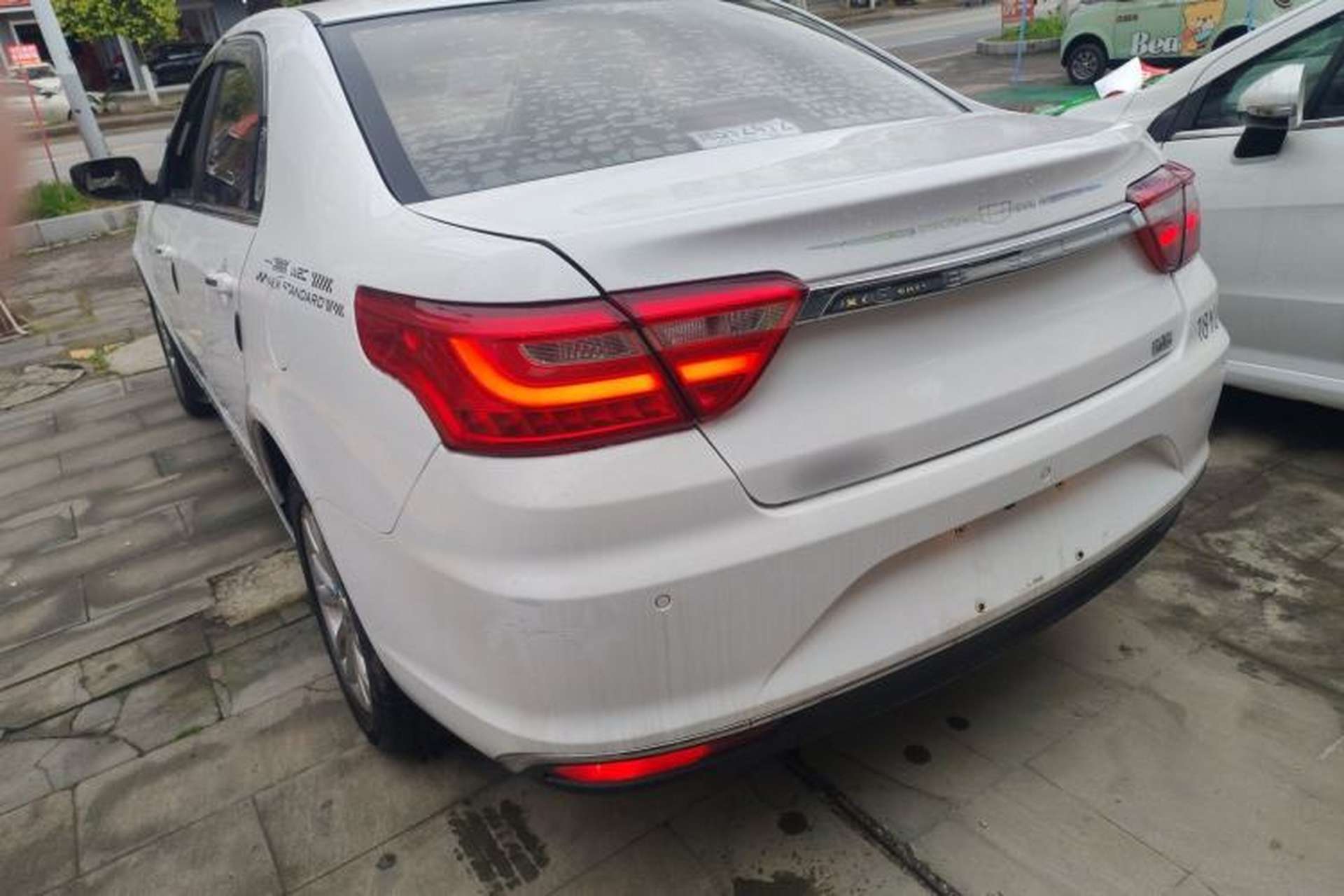 Used Geely Auto Vision 2019 Upgraded Model 1.5L Manual Luxury Version China VI Standard Rear Left 45 Deg