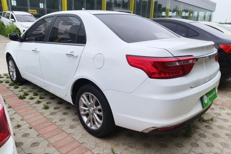Used Geely Auto Vision 2019 Upgraded Model 1.5L CVT Luxury Version China VI Standard Rear Left 45 Deg