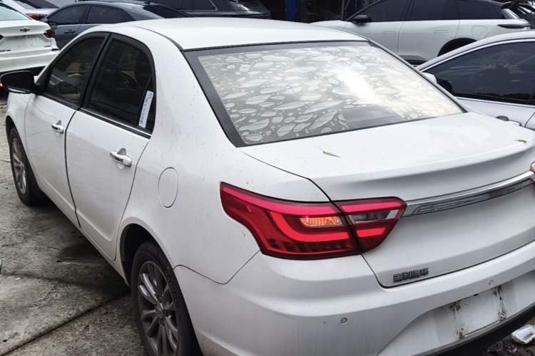 Used Geely Auto Vision 2019 Upgraded Model 1.5L CVT Luxury Version China VI Standard Rear Left 45 Deg