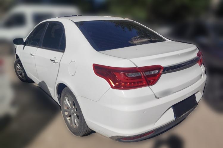 Used Geely Auto Vision 2019 Upgraded Model 1.5L Manual Luxury Version China V Standard Rear Left 45 Deg