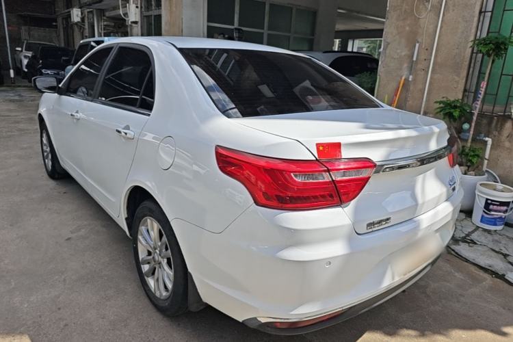 Used Geely Auto Vision 2019 Upgraded Model 1.5L CVT Luxury Version China VI Standard Rear Left 45 Deg