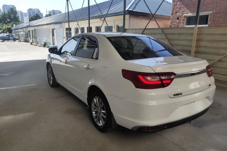 Used Geely Auto Vision 2019 Upgraded Model 1.5L CVT Luxury Version China VI Standard Rear Left 45 Deg
